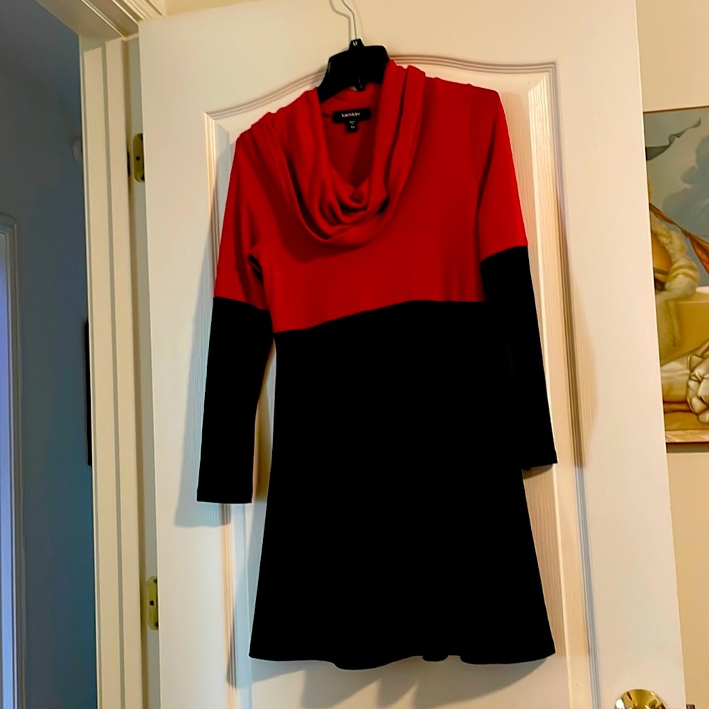 Karen Kane knit colorblock dress XS